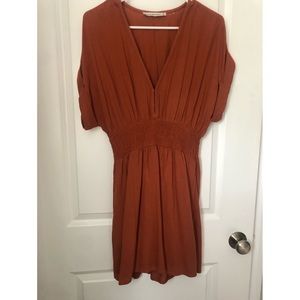 Abercrombie orange dress